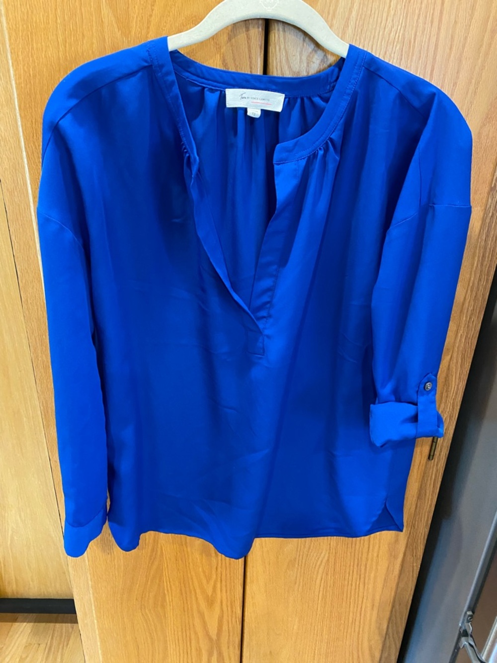 Two by Vince Camuto Cobalt Blue Top